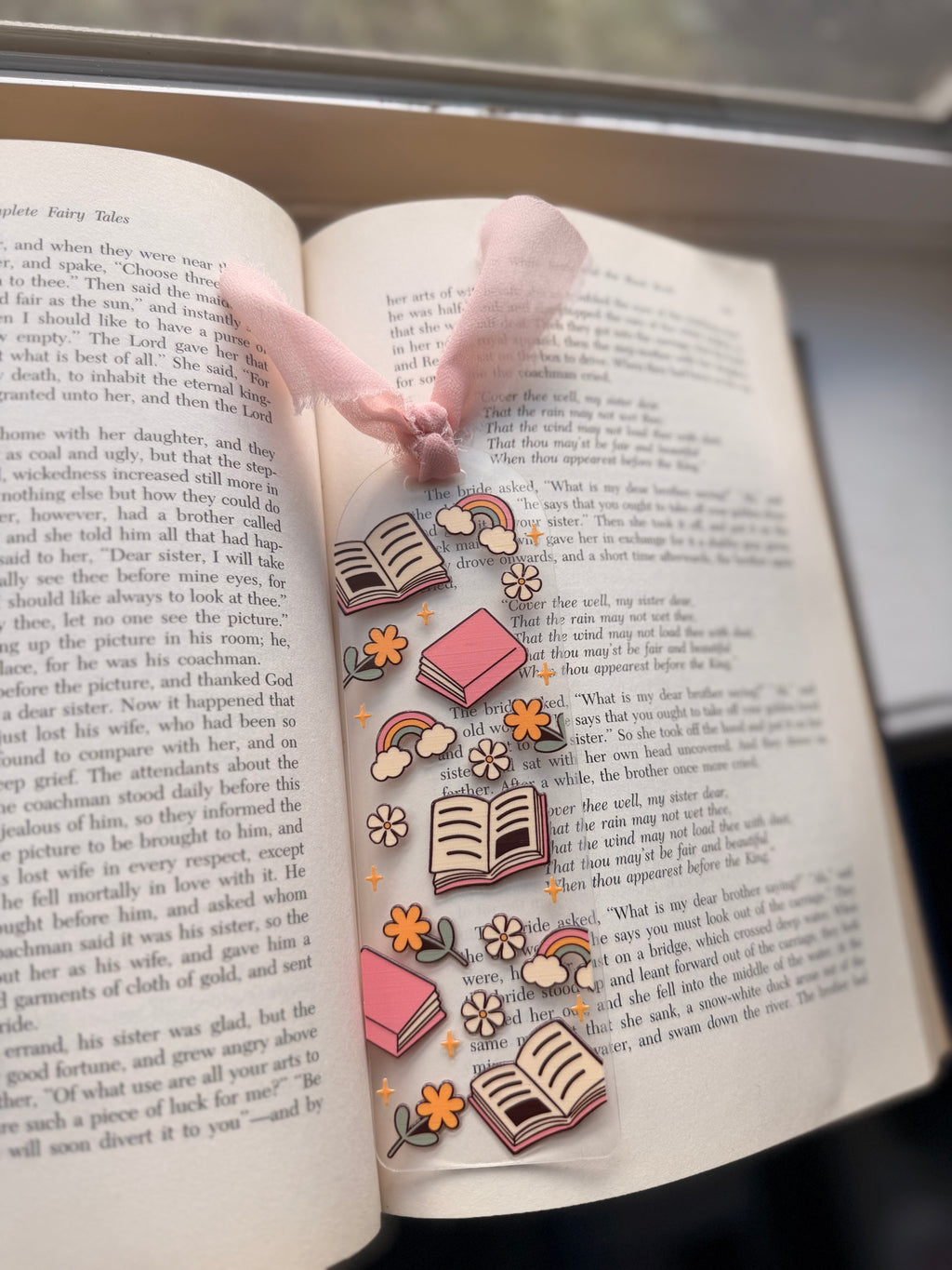 Rainbow bookmark