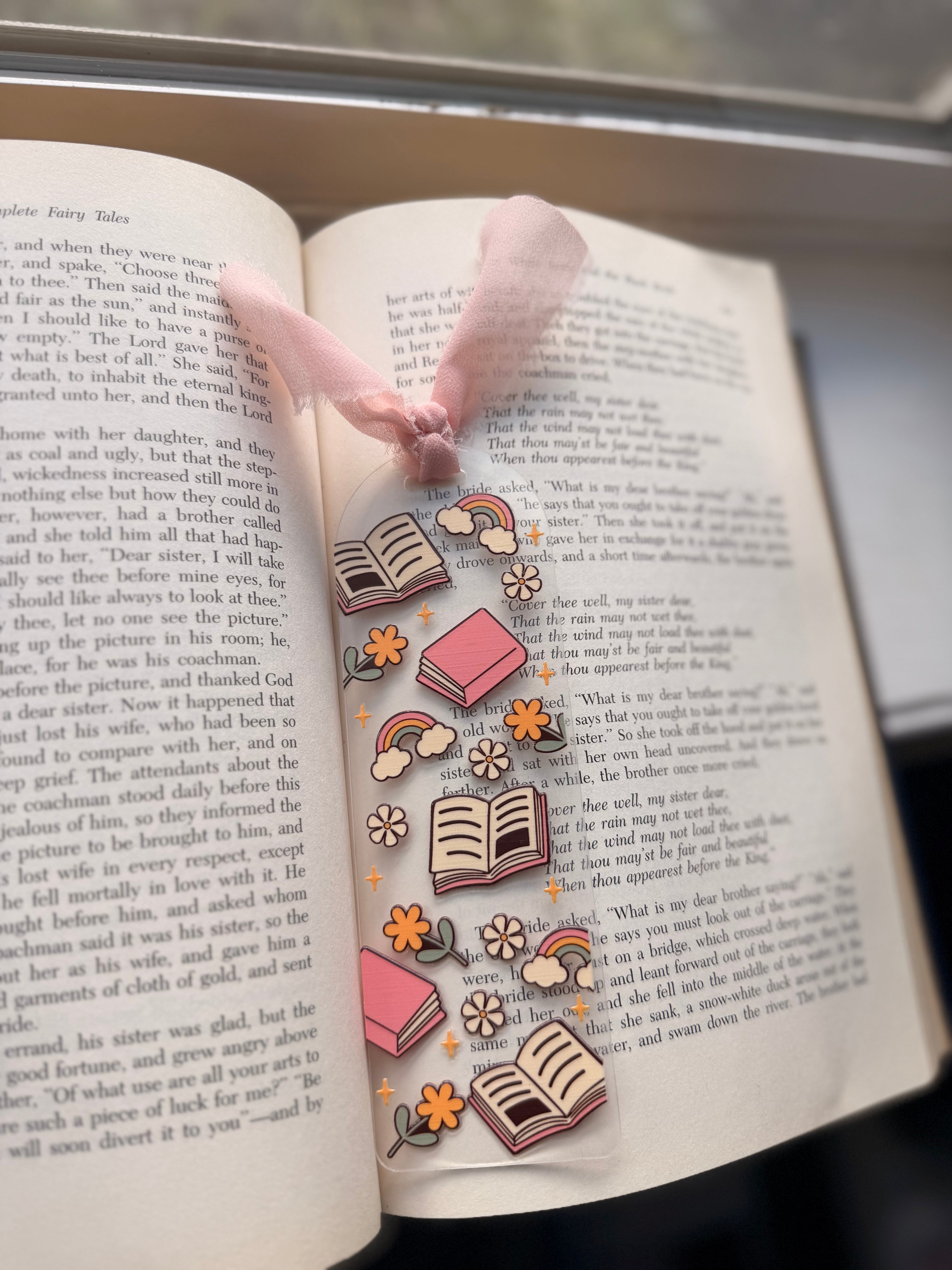 Rainbow bookmark
